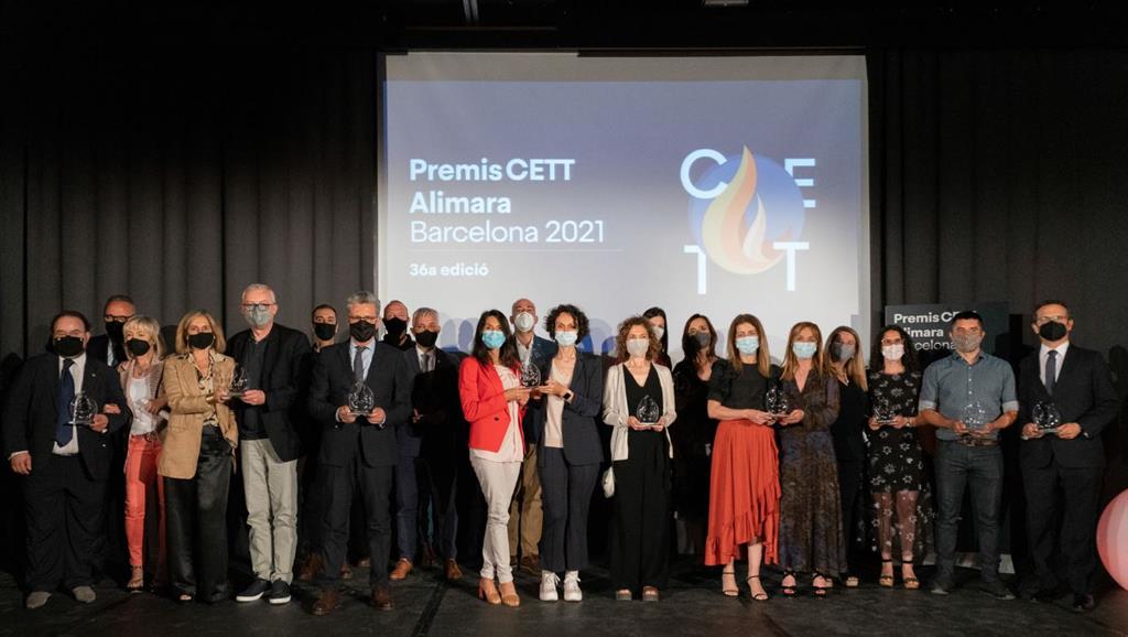 Els Premis CETT Alimara Barcelona premien els 12 projectes més innovadors del sector turístic, hoteler i gastronòmic